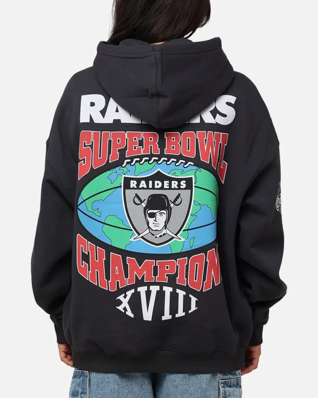 Mitchell & Ness Los Angeles Raiders Super Bowl World Hoodie Faded Black sold by Culture Kings