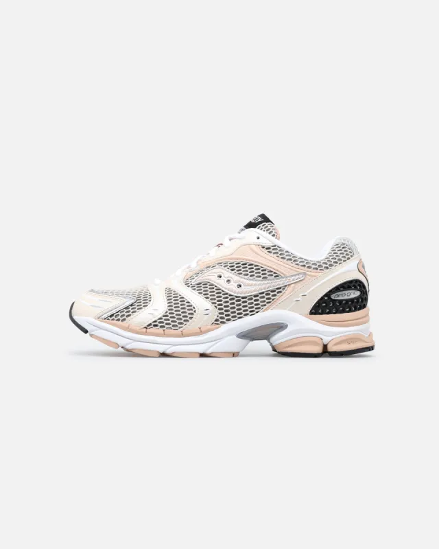 Saucony Progrid Triumph 4 Cream/Tan made by Saucony