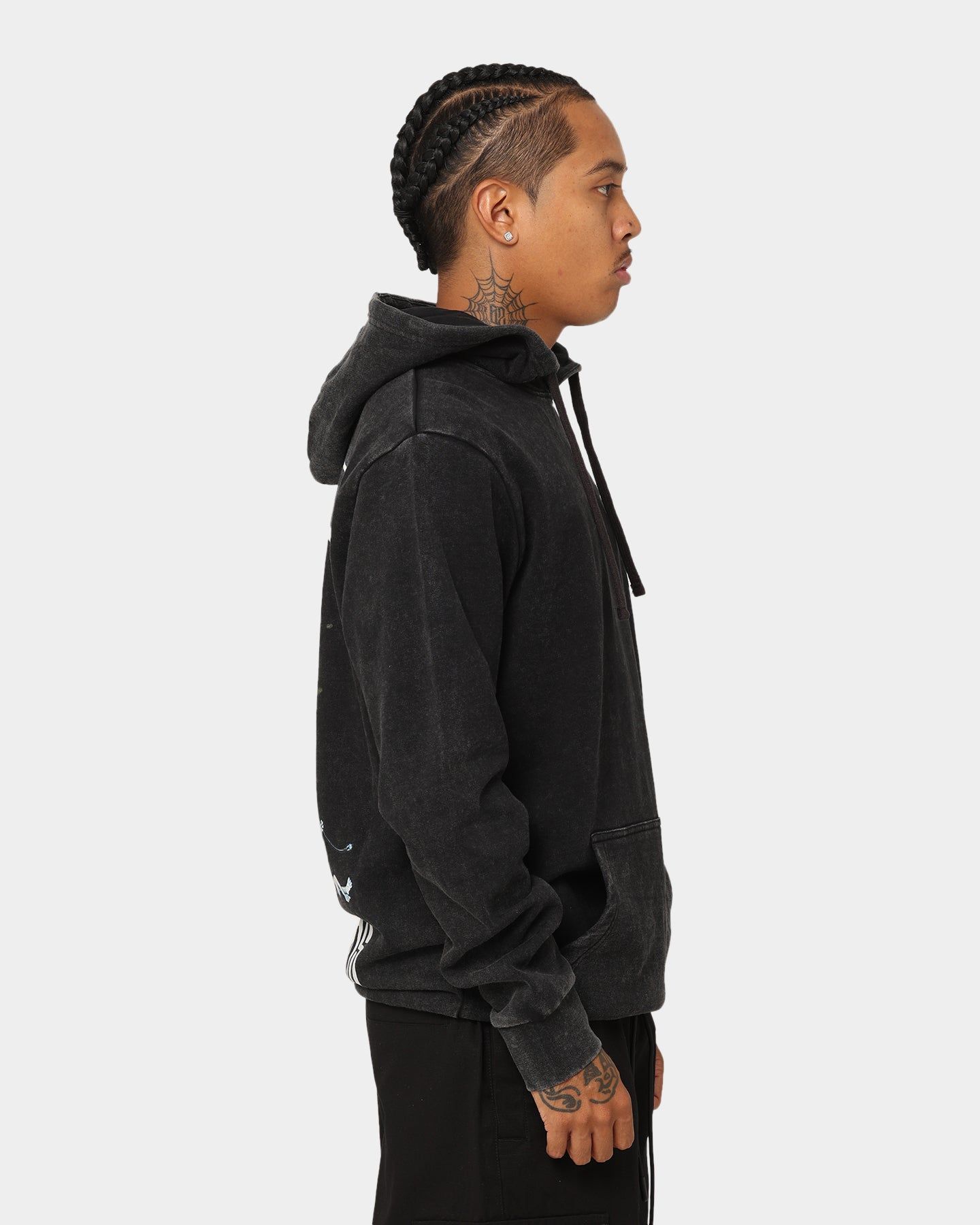 Deathrow Records Still Smokin Sublimated Hoodie Black sold by Culture Kings product image thumbnail 6