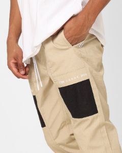 Carre 202X Cargo Joggers Dark Tan sold by Culture Kings