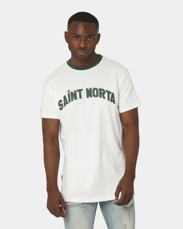 Saint Morta Kingdom Lafayette T-Shirt Off White/Green sold by Culture Kings