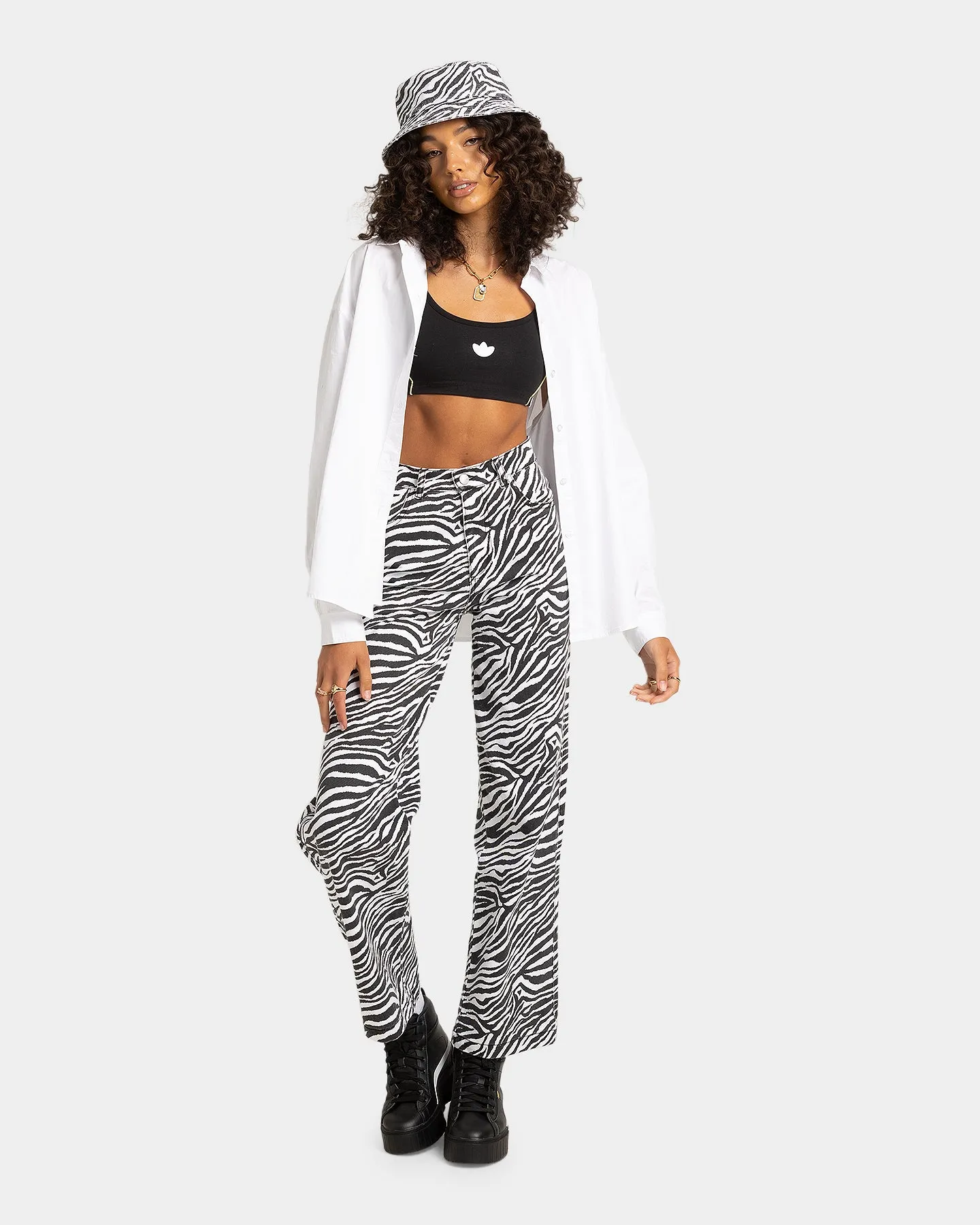 EN ES Women's Dreaming Pants Zebra sold by Culture Kings product image thumbnail 3