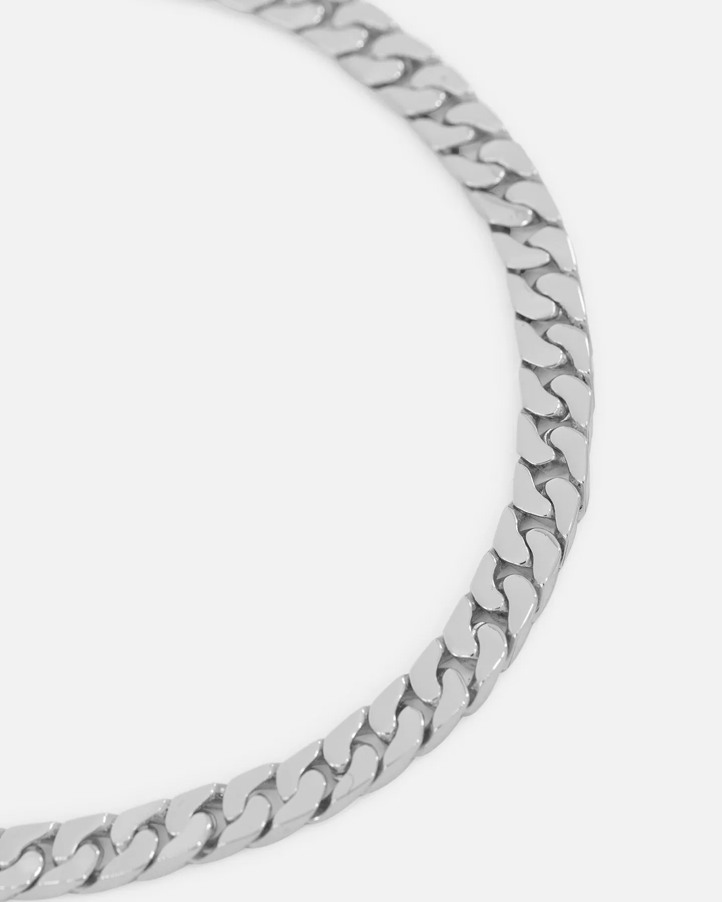 Saint Morta Flat Faced Curb Bracelet White Gold sold by Culture Kings product image thumbnail 2