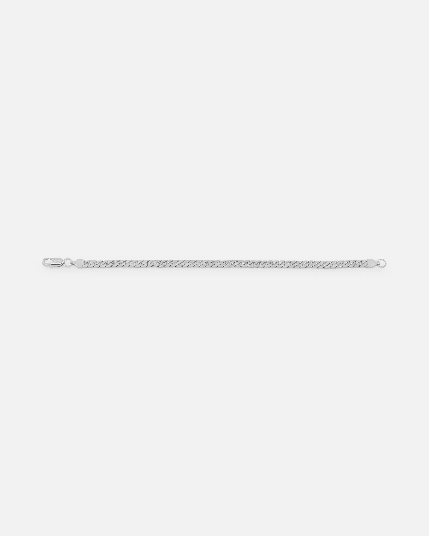 Saint Morta Flat Faced Curb Bracelet White Gold sold by Culture Kings product image thumbnail 3