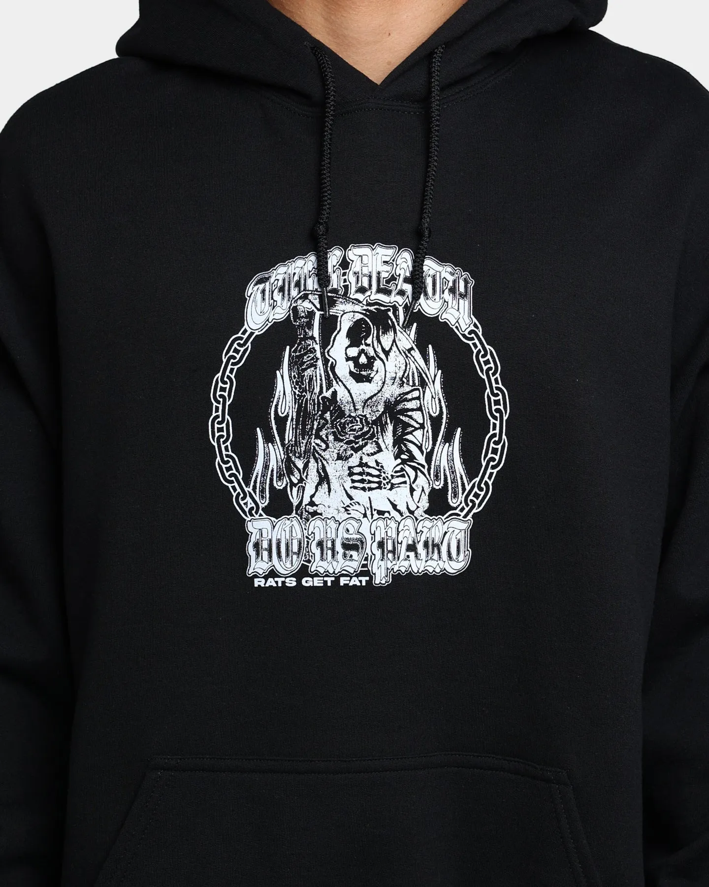 Rats Get Fat Till Death Hoodie Black sold by Culture Kings product image thumbnail 4
