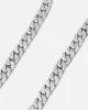 Saint Morta Flat Faced Curb Bracelet White Gold sold by Culture Kings