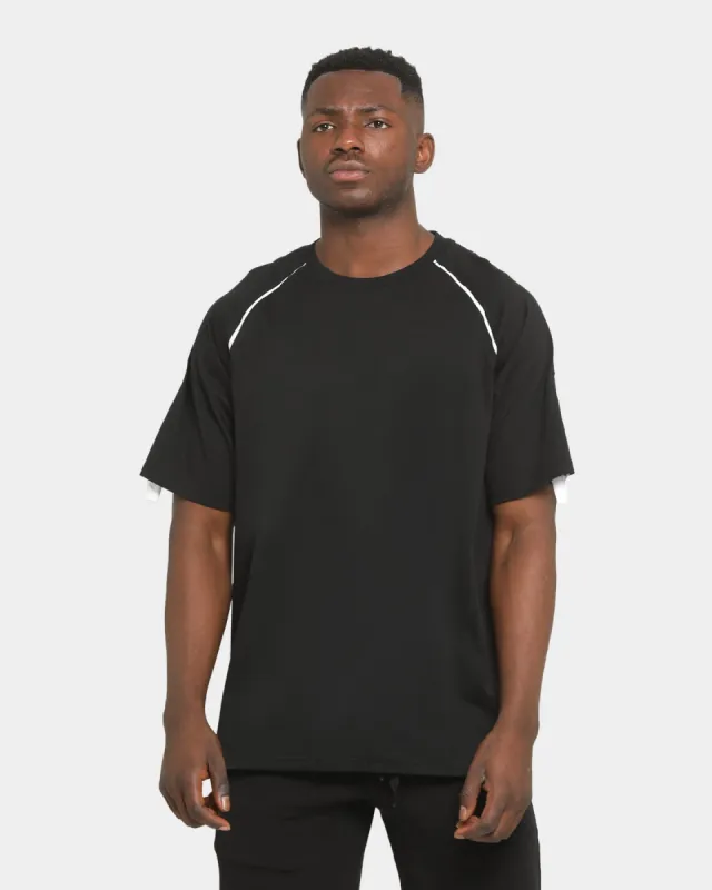Elevn Clothing Co. Rift Raglan Short Sleeve T-Shirt Black sold by Culture Kings