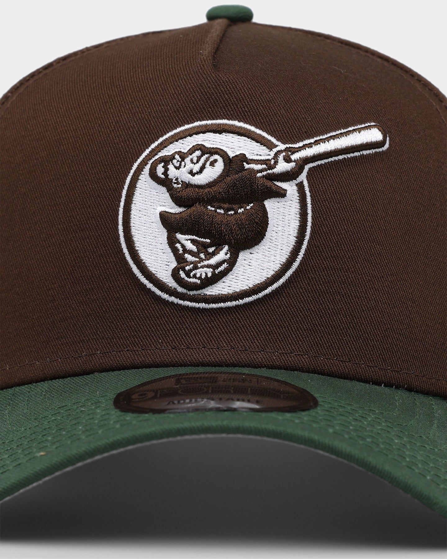 New Era San Diego Padres 'Beef & Broccoli' 9FORTY A-Frame Snapback Dark Brown sold by Culture Kings product image thumbnail 5