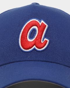 47 Brand Atlanta Braves Cooperstown Retro Logo 47 MVP DT Snapback Royal sold by Culture Kings