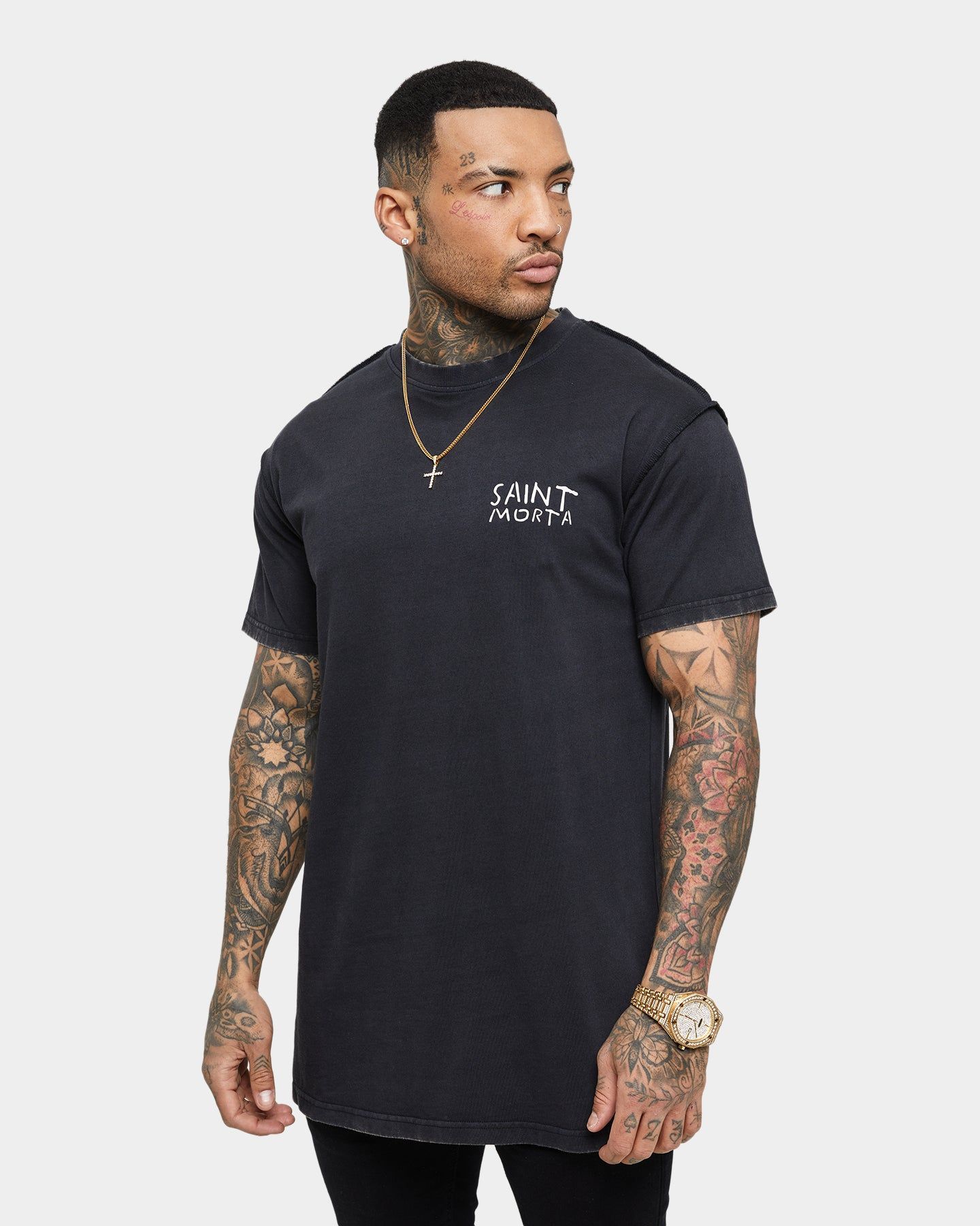 Saint Morta Collector Lafayette T-Shirt Vintage Black sold by Culture Kings