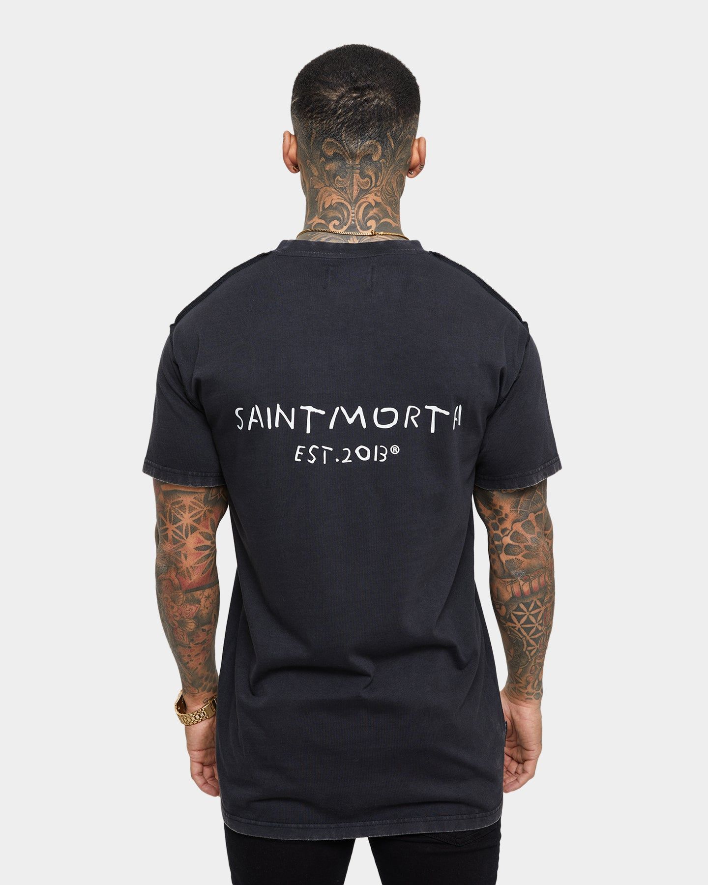 Saint Morta Collector Lafayette T-Shirt Vintage Black sold by Culture Kings product image thumbnail 5