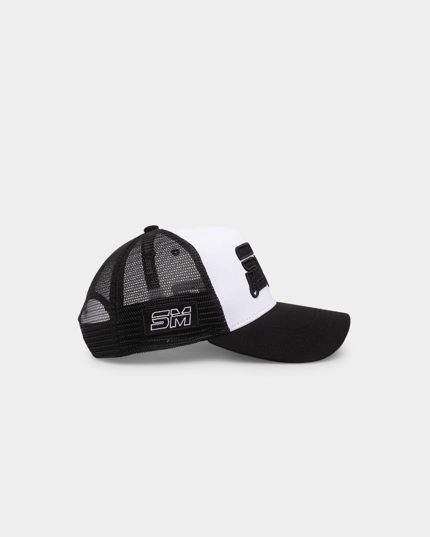 Saint Morta Moto Trucker Snapback Black/White sold by Culture Kings product image thumbnail 3