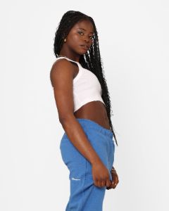 Champion Women's Heritage Cropped Rib Tank Singlet White sold by Culture Kings