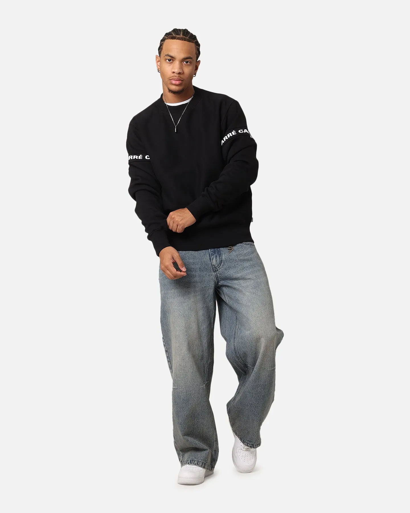 Carre La Manche 2.0 Crewneck Black sold by Culture Kings product image thumbnail 2