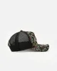 New Era Los Angeles Lakers 'Black Floral Tapestry' 9FORTY A-Frame Trucker Snapback Tapestry sold by Culture Kings
