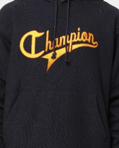 Champion Script Hoodie Navy sold by Culture Kings
