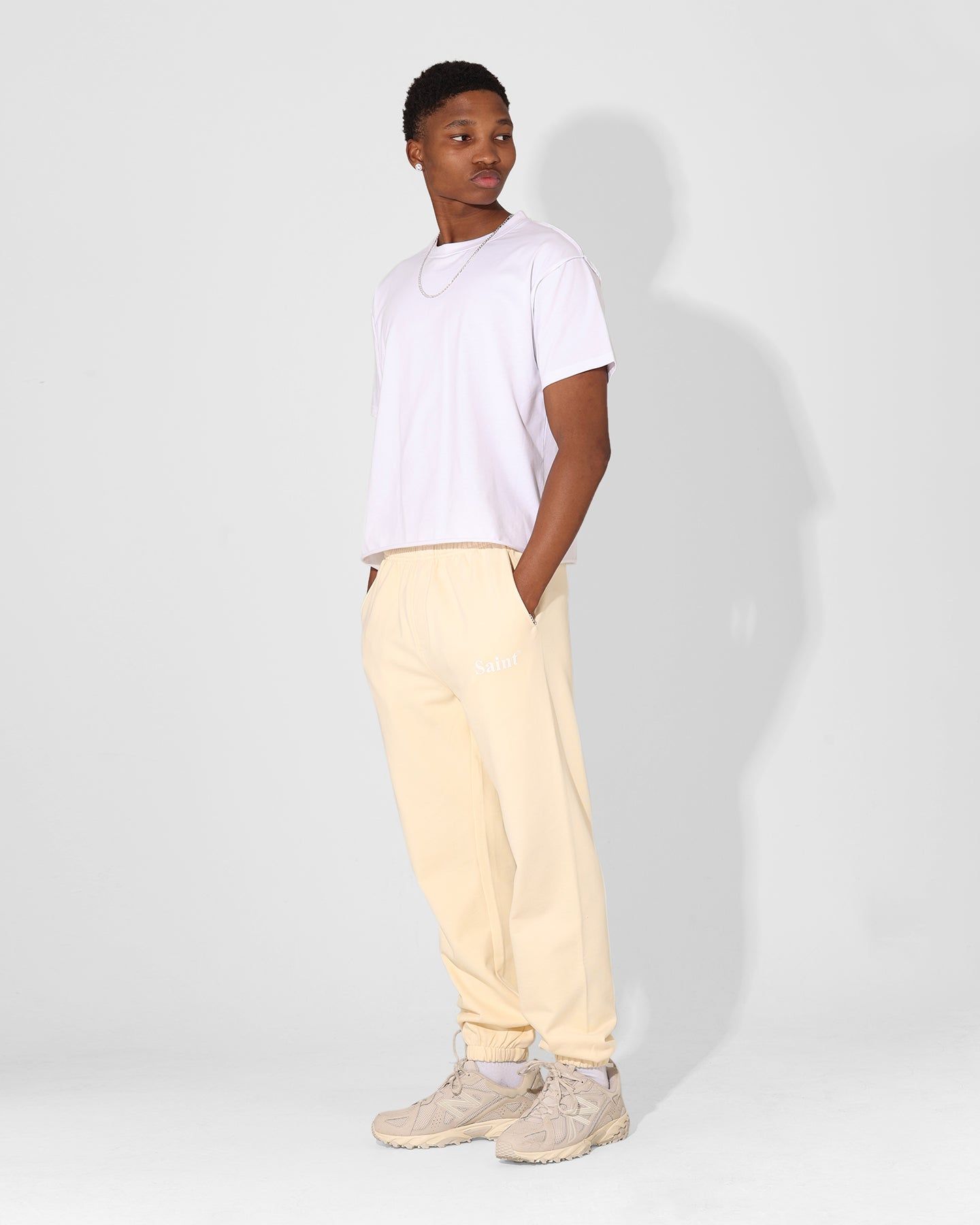 Saint Morta Classique Sweatpants Off White sold by Culture Kings product image thumbnail 2