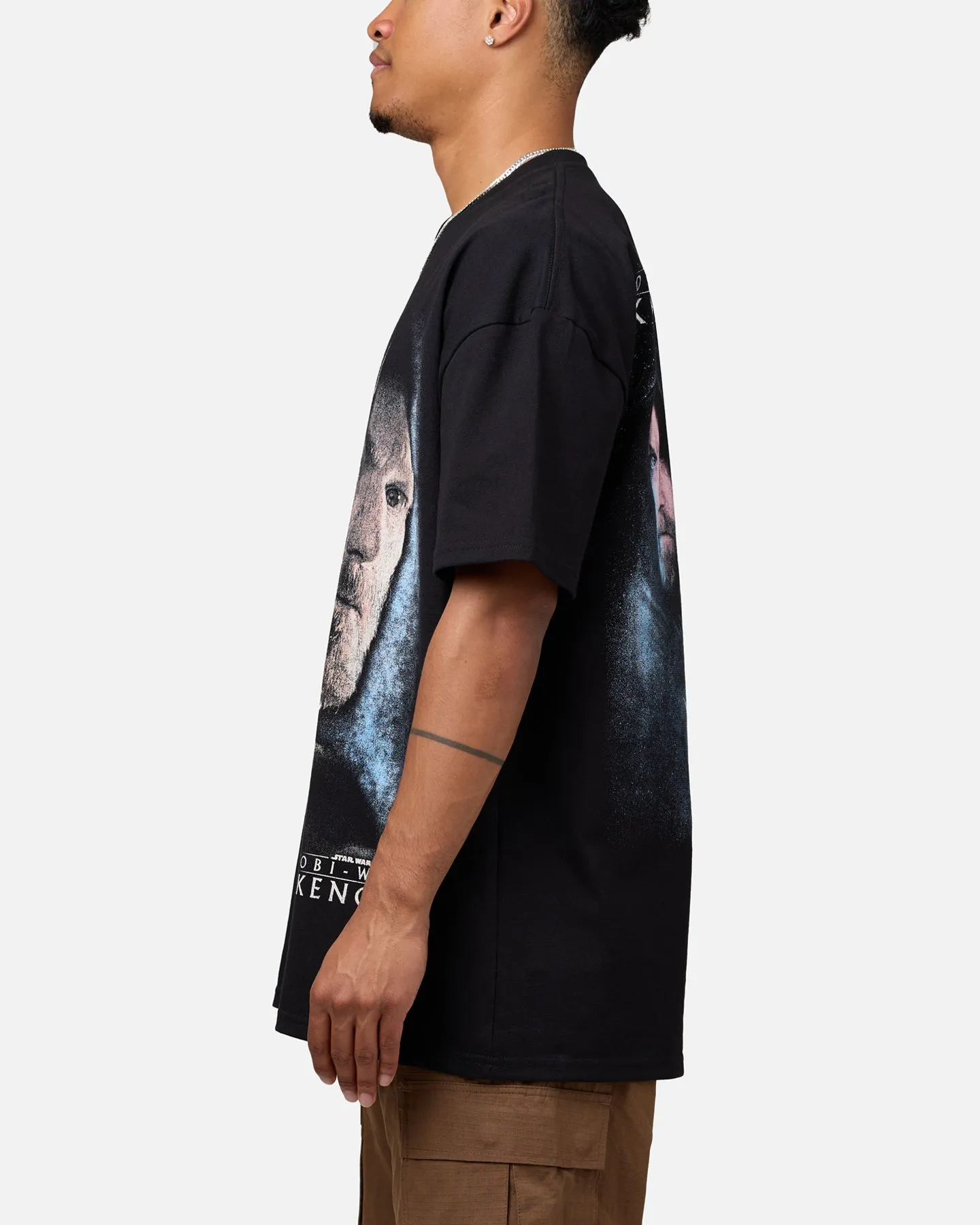 Star Wars Obi Wan Heavyweight T-Shirt Black sold by Culture Kings product image thumbnail 5