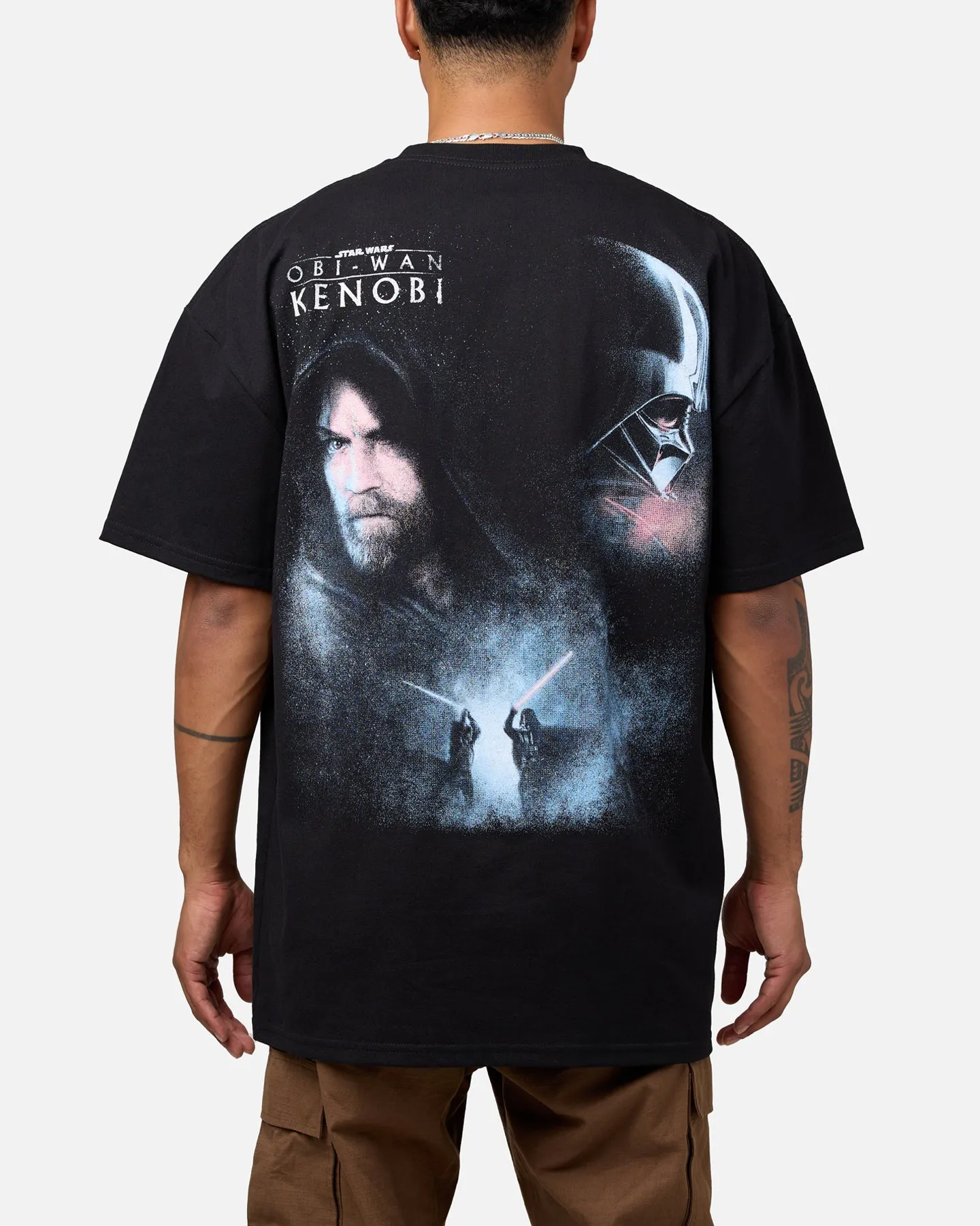 Star Wars Obi Wan Heavyweight T-Shirt Black sold by Culture Kings product image thumbnail 2