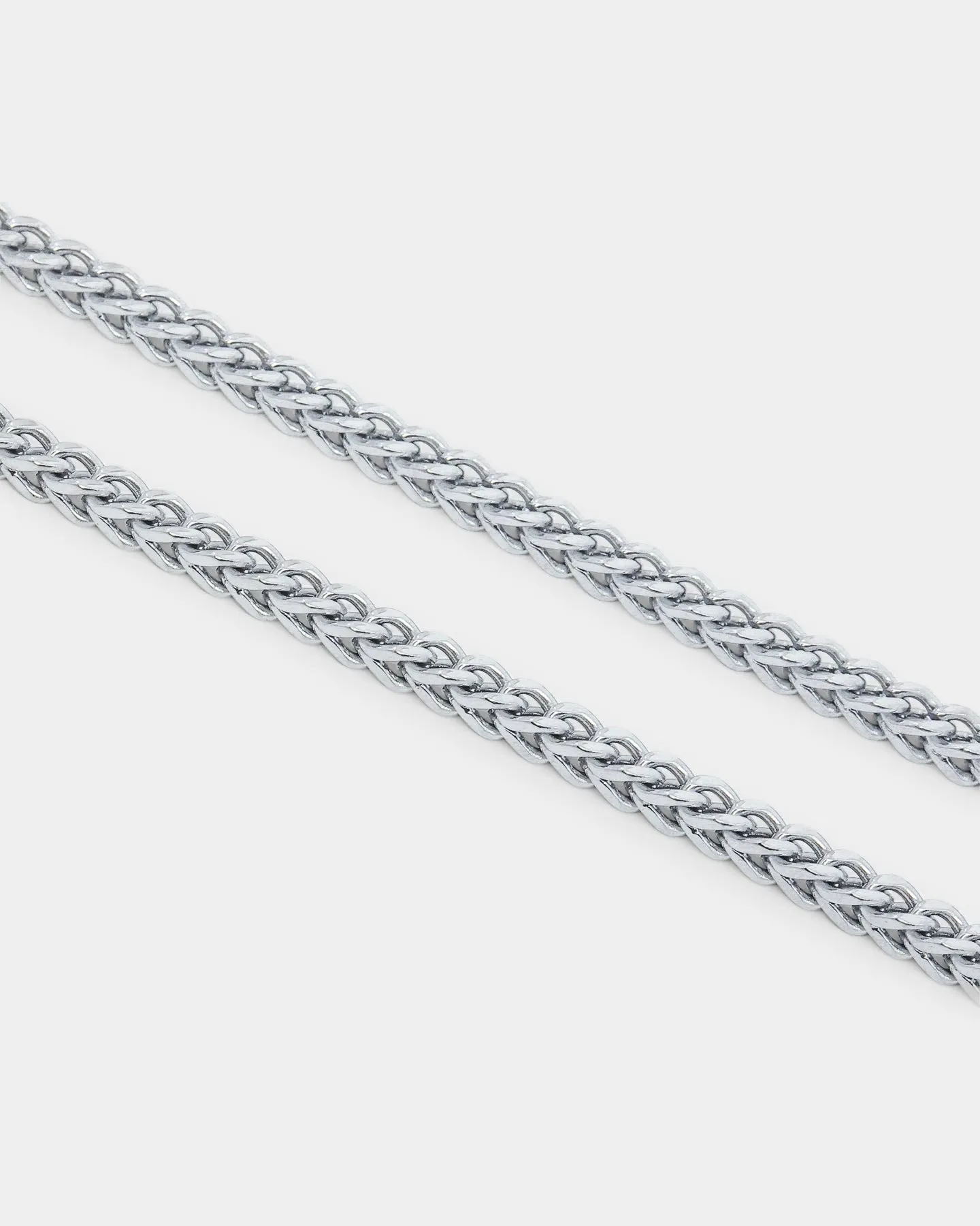 Saint Morta 4mm Franco Chain White Gold sold by Culture Kings product image thumbnail 4