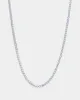 Saint Morta 4mm Franco Chain White Gold sold by Culture Kings