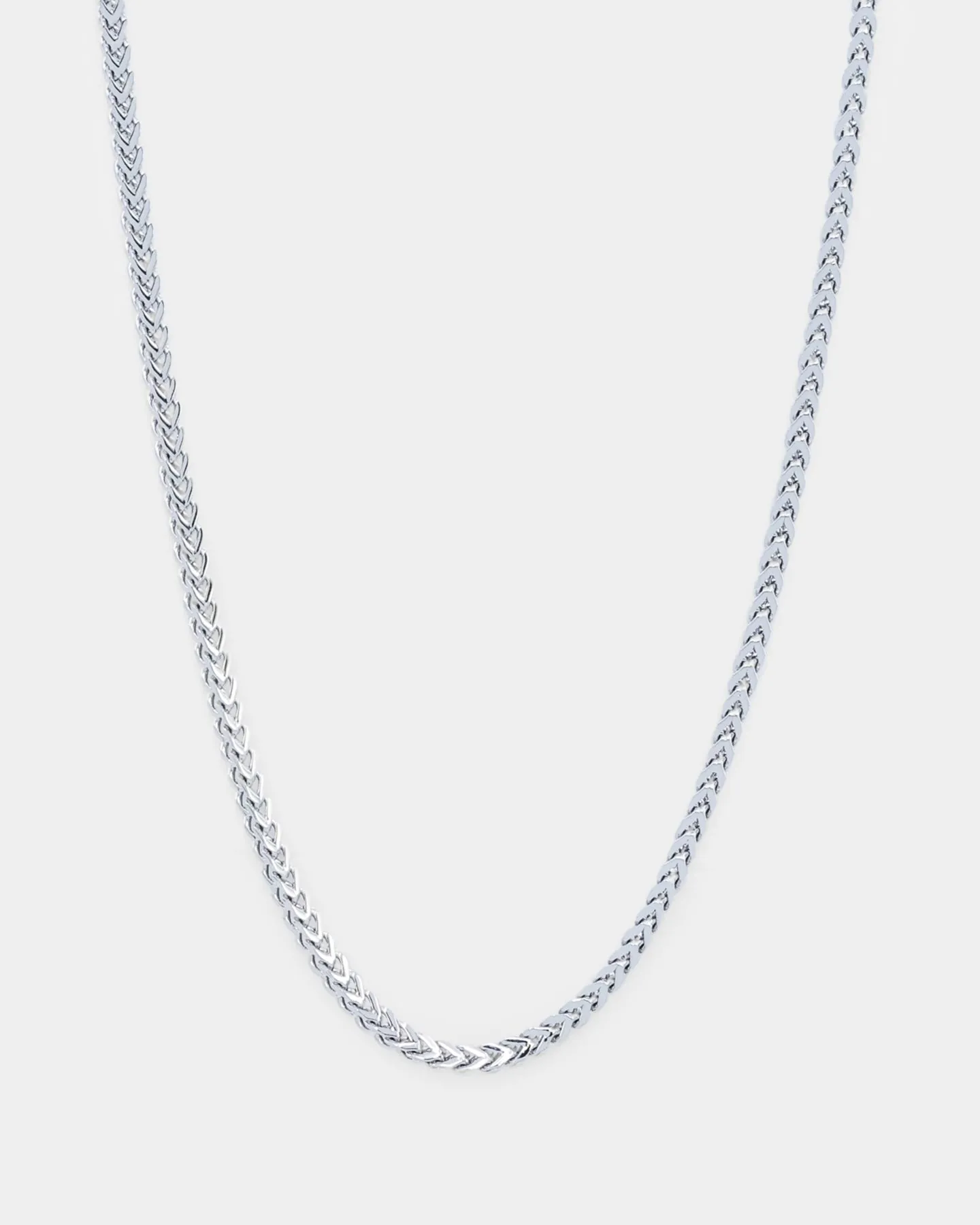 Saint Morta 4mm Franco Chain White Gold sold by Culture Kings product image thumbnail 2