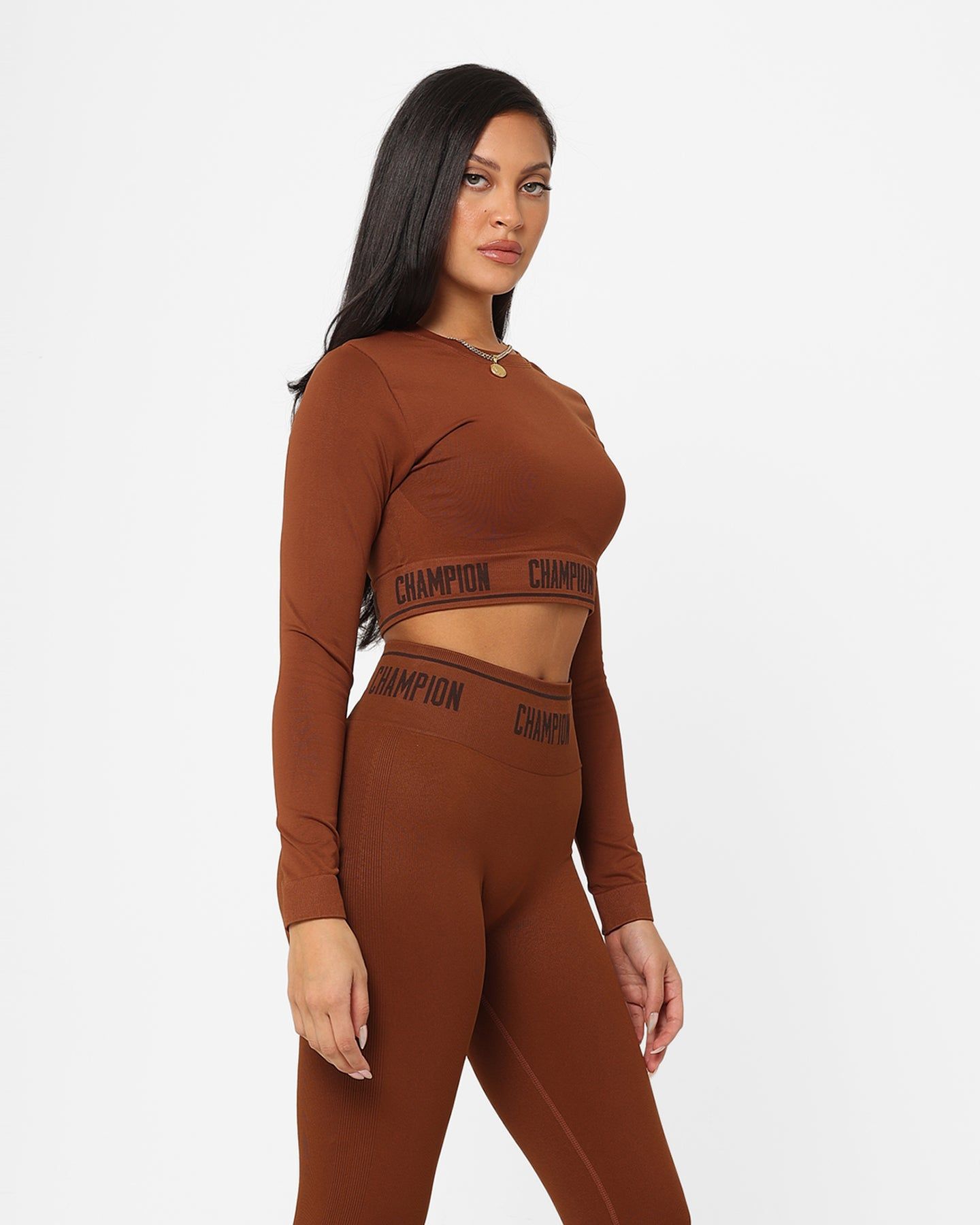 Champion Women's Rochester Flex Long Sleeve T-Shirt Natural Woman sold by Culture Kings product image thumbnail 5