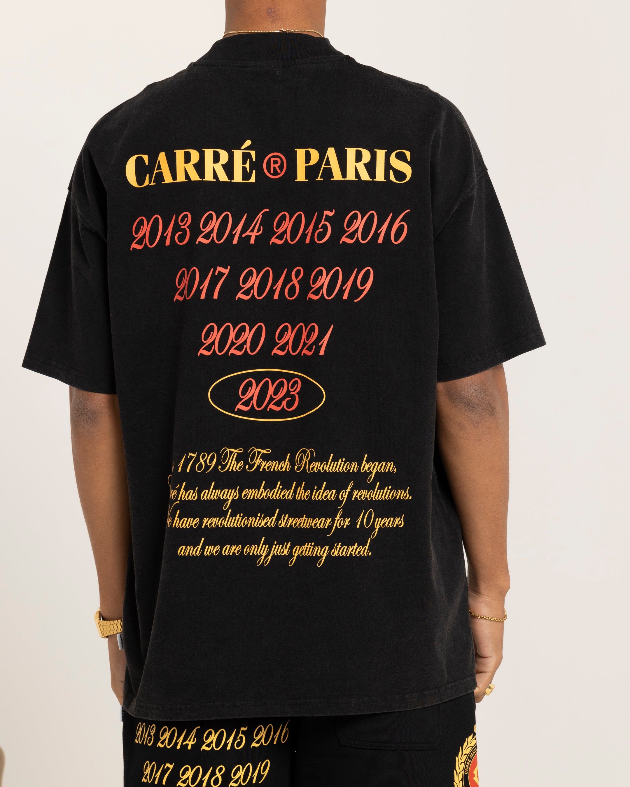 Carre Decade Oversized T-Shirt Washed Black sold by Culture Kings product image thumbnail 5