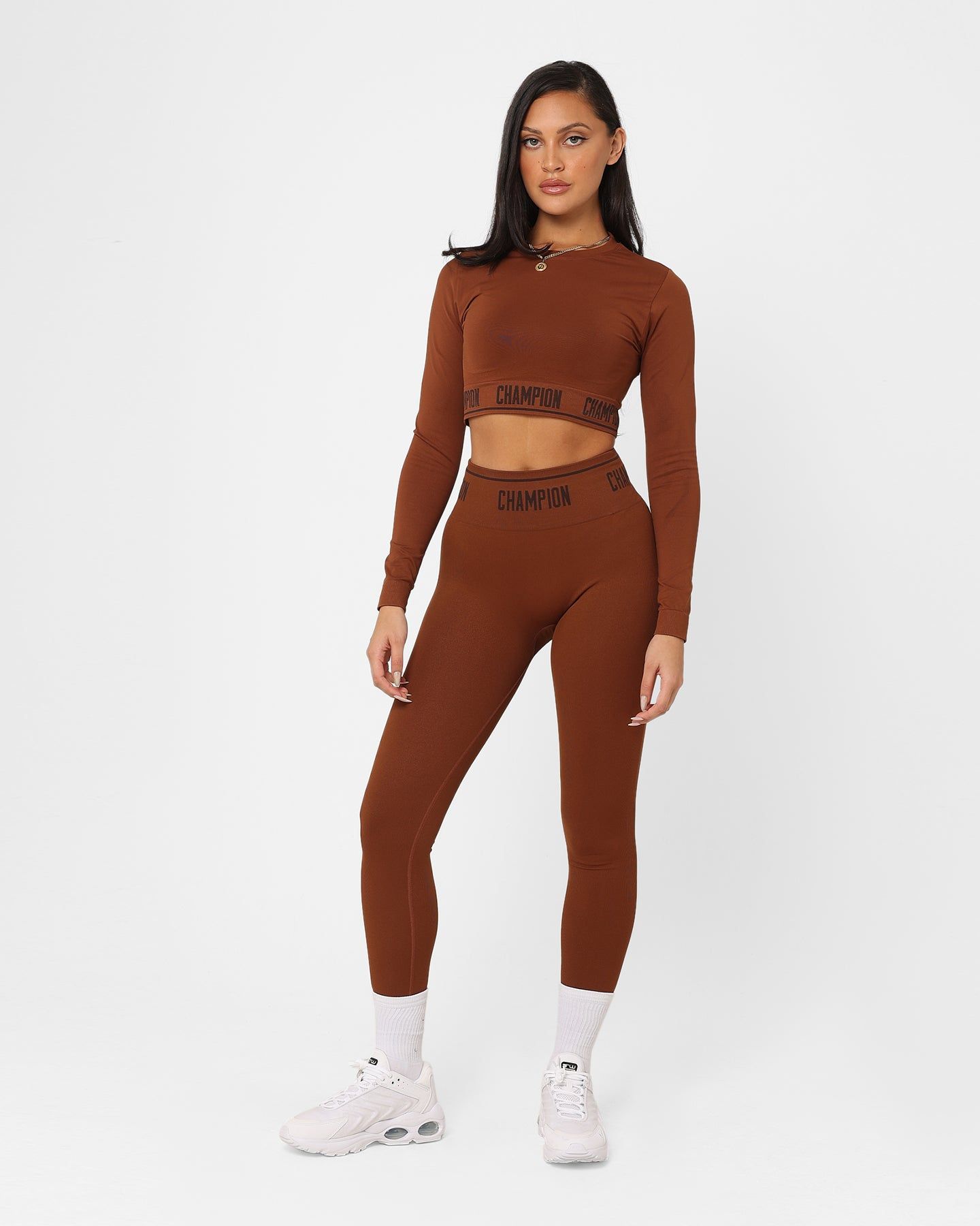 Champion Women's Rochester Flex Long Sleeve T-Shirt Natural Woman sold by Culture Kings product image thumbnail 2