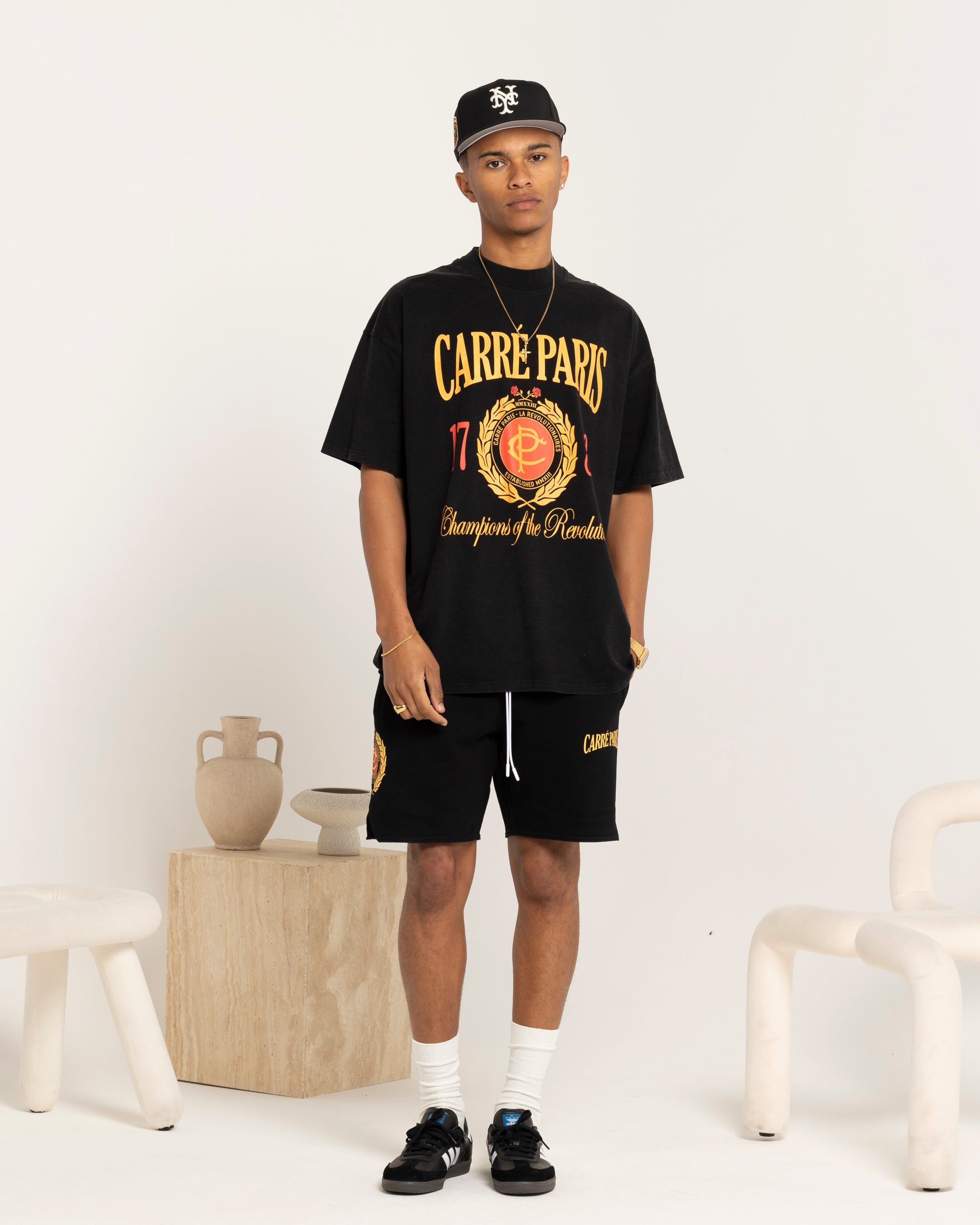 Carre Decade Oversized T-Shirt Washed Black sold by Culture Kings product image thumbnail 2