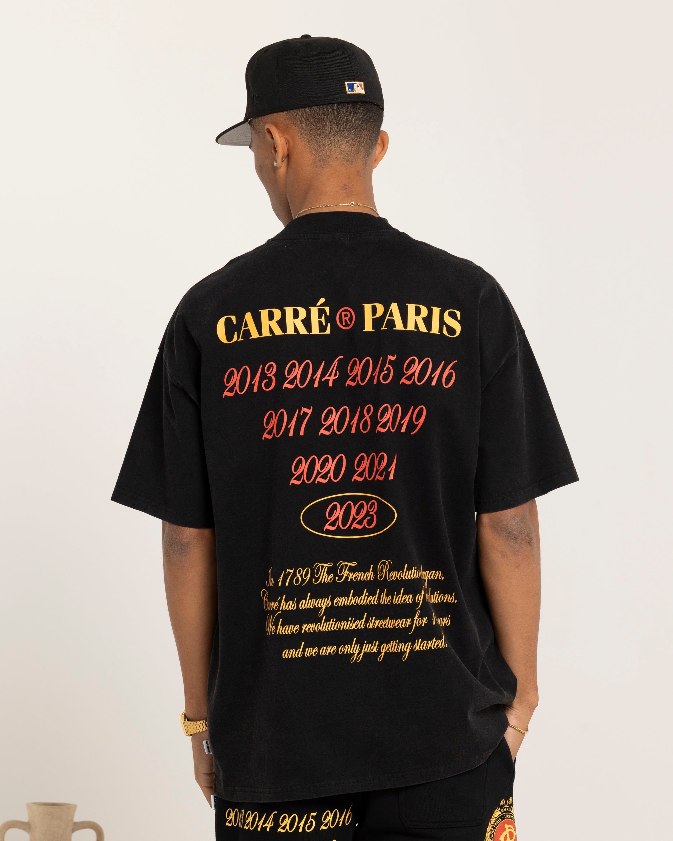 Carre Decade Oversized T-Shirt Washed Black sold by Culture Kings product image thumbnail 3