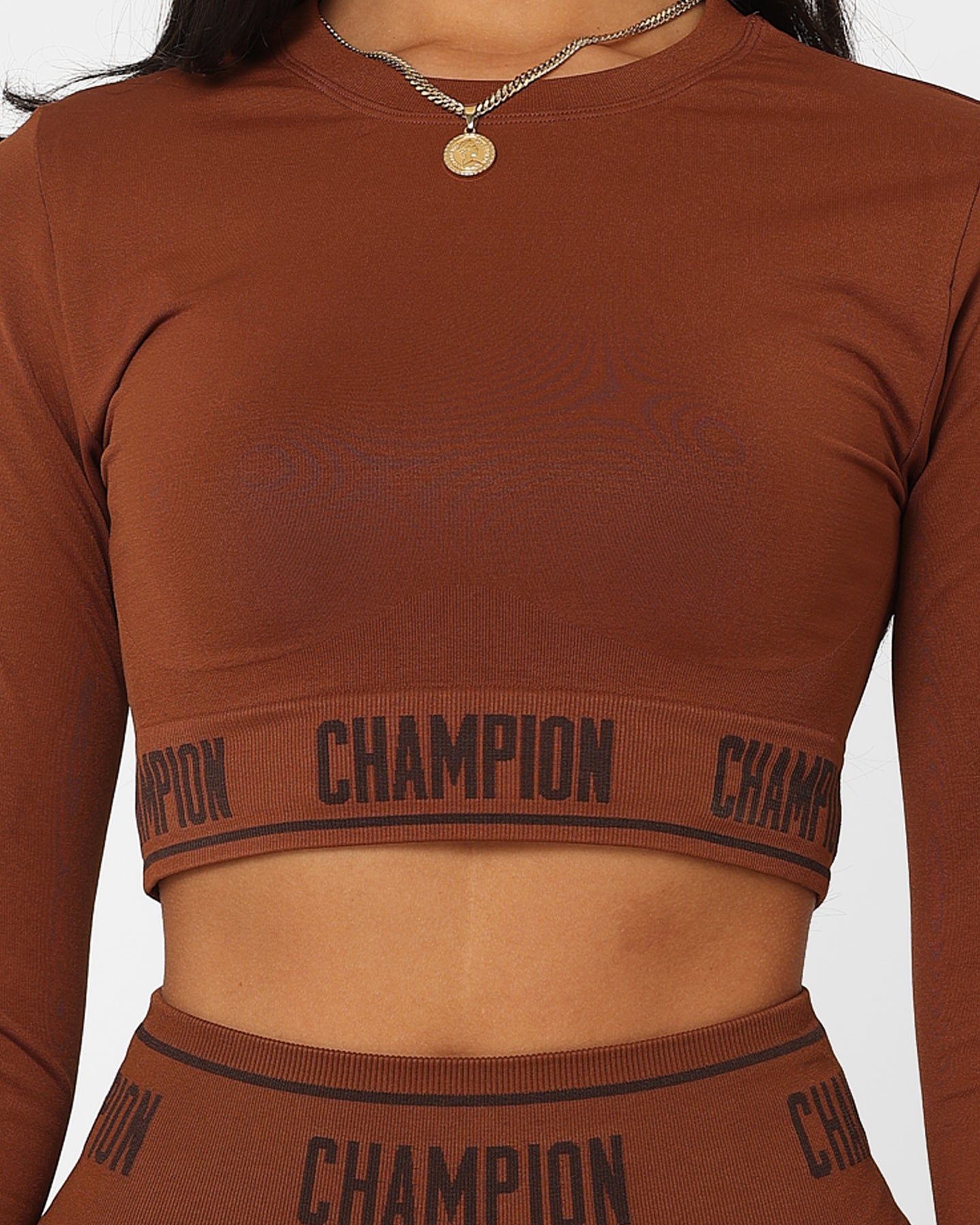 Champion Women's Rochester Flex Long Sleeve T-Shirt Natural Woman sold by Culture Kings product image thumbnail 3