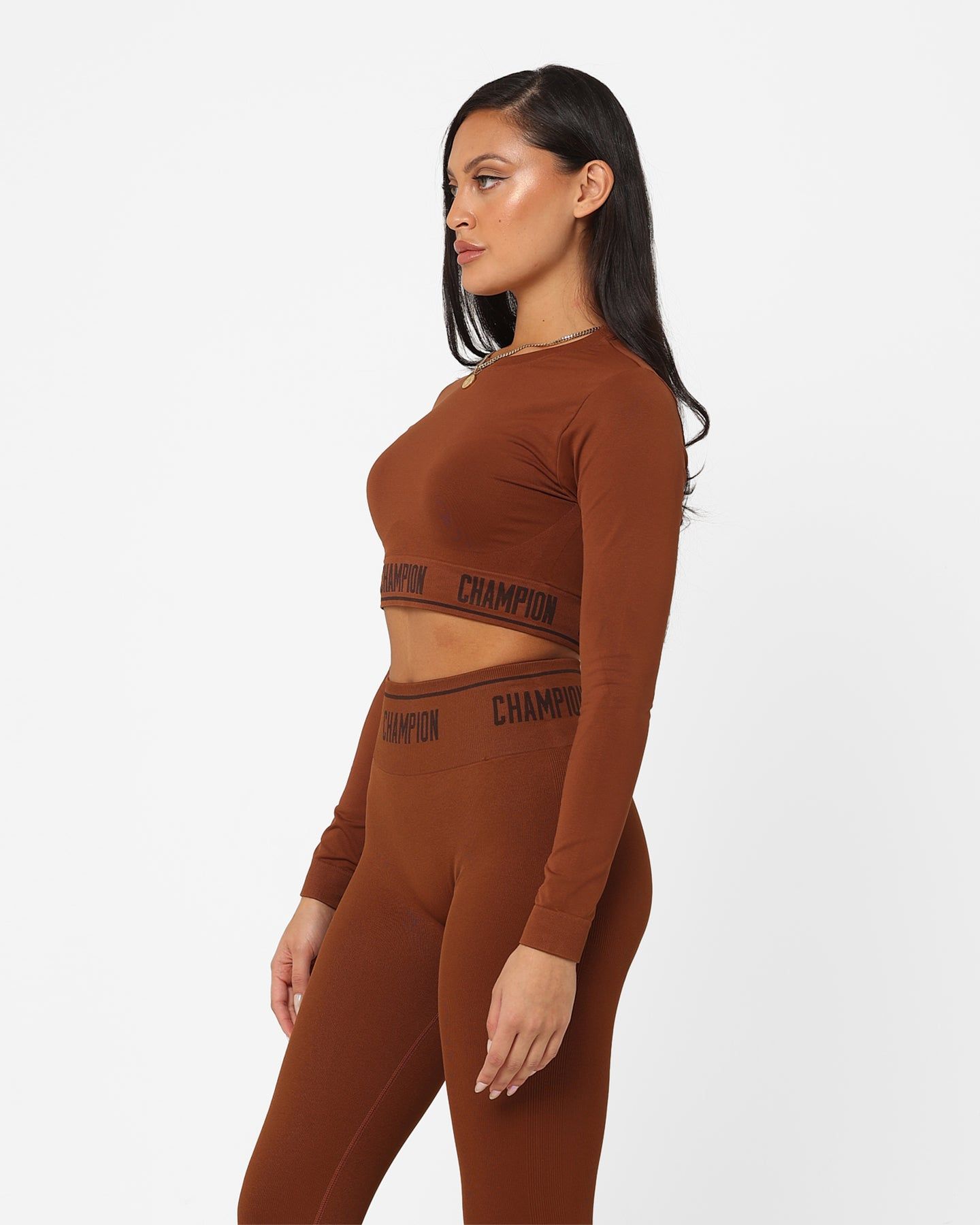 Champion Women's Rochester Flex Long Sleeve T-Shirt Natural Woman sold by Culture Kings product image thumbnail 6