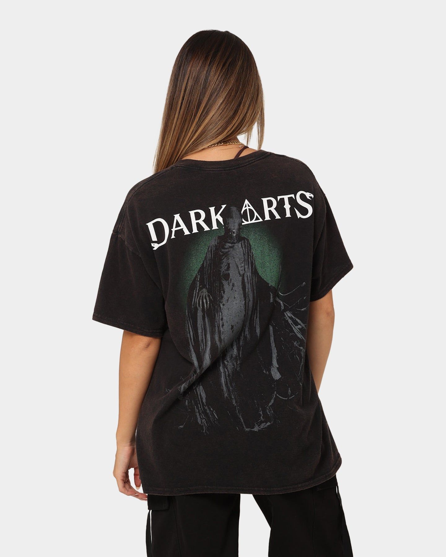 American Thrift X Harry Potter Dark Arts Vintage T-Shirt Black Wash sold by Culture Kings product image thumbnail 2