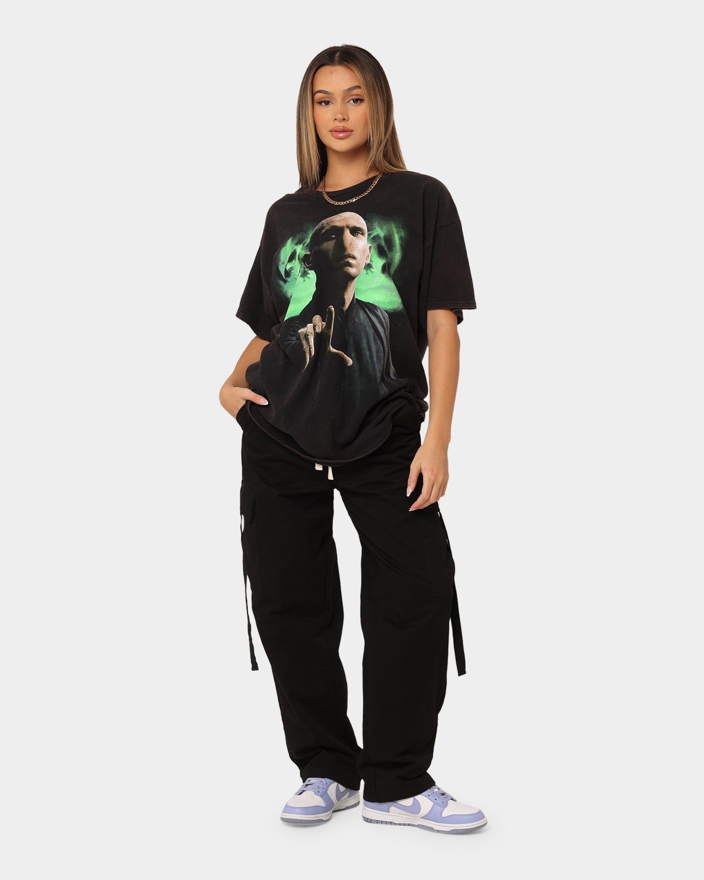 American Thrift X Harry Potter Dark Arts Vintage T-Shirt Black Wash sold by Culture Kings product image thumbnail 3