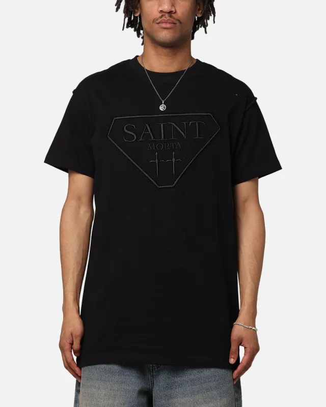 Saint Morta Liberty Lafayette T-Shirt Black/Black made by Culture Kings