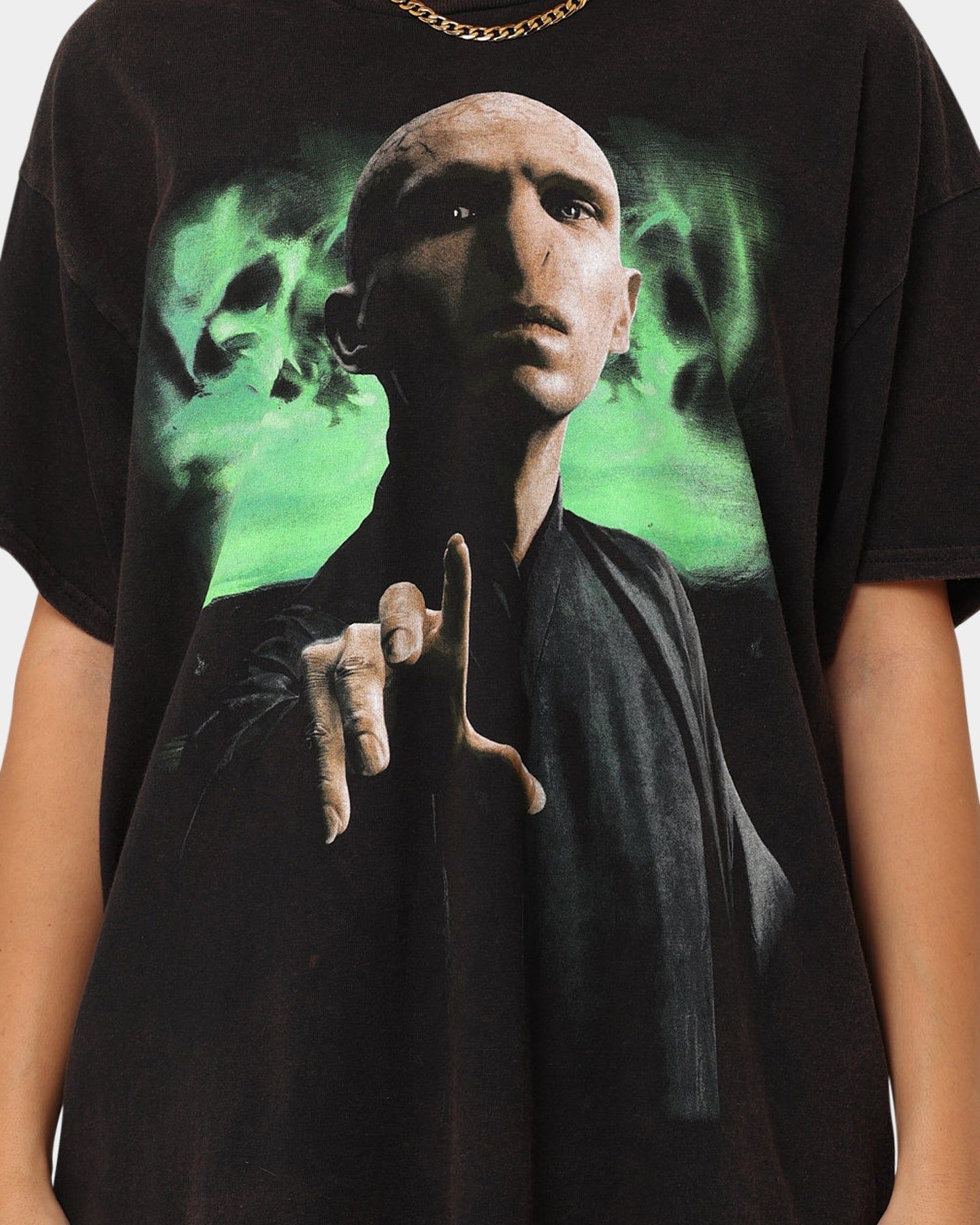 American Thrift X Harry Potter Dark Arts Vintage T-Shirt Black Wash sold by Culture Kings product image thumbnail 4