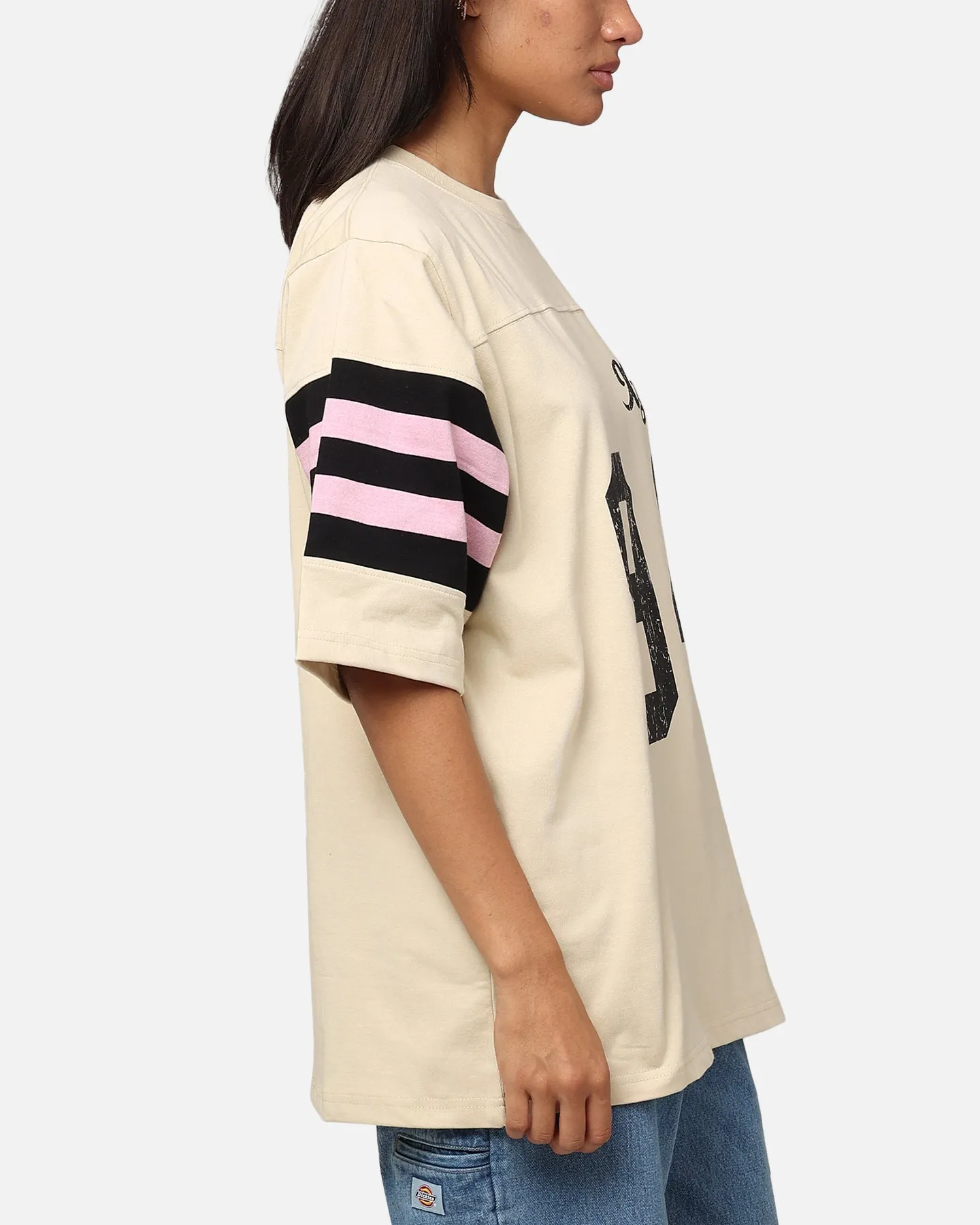 X-Girl Women's Number Sweat T-Shirt Cream sold by Culture Kings product image thumbnail 4