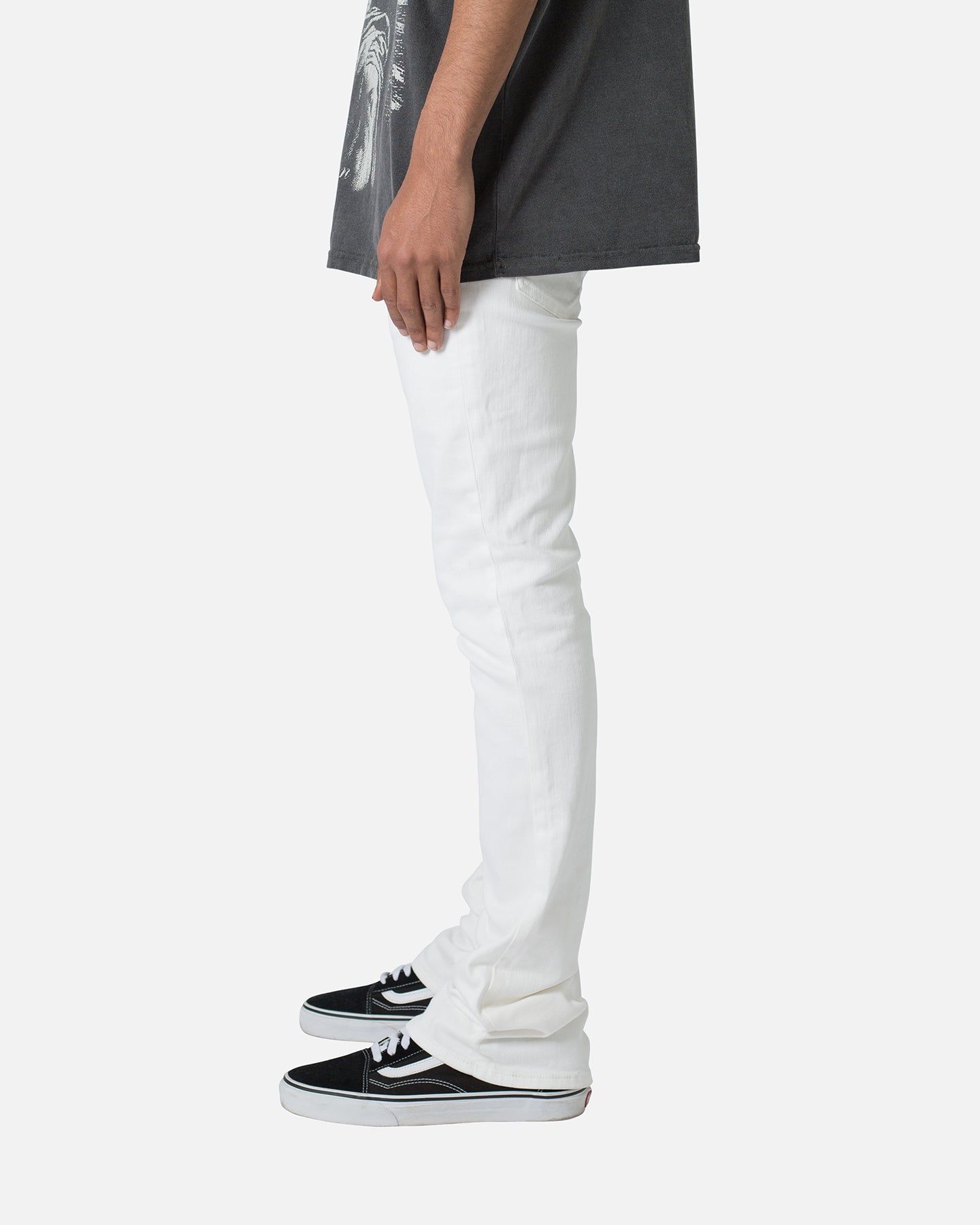 MNML X514 Skinny Stacked Denim Jeans White sold by Culture Kings product image thumbnail 3