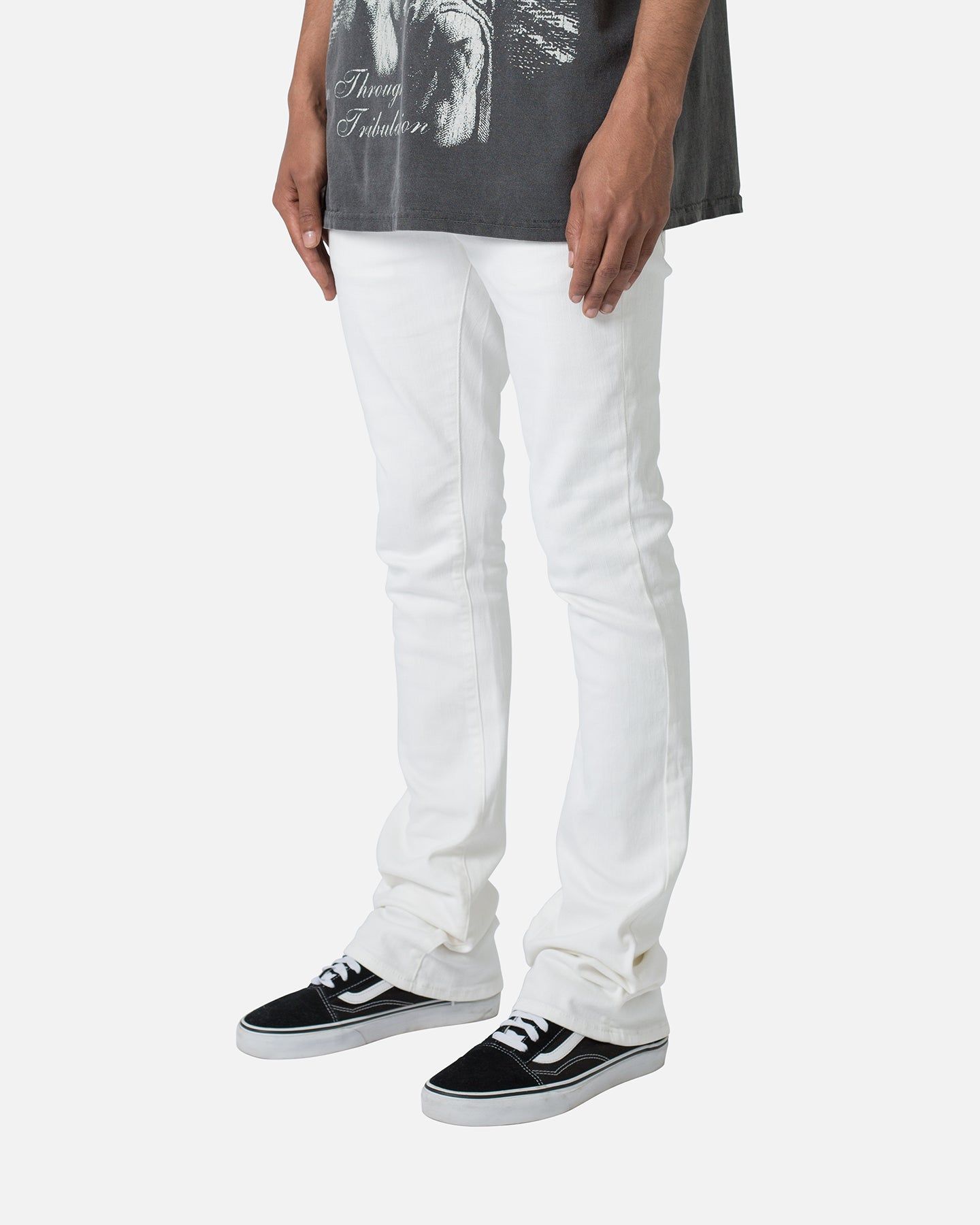MNML X514 Skinny Stacked Denim Jeans White sold by Culture Kings product image thumbnail 2