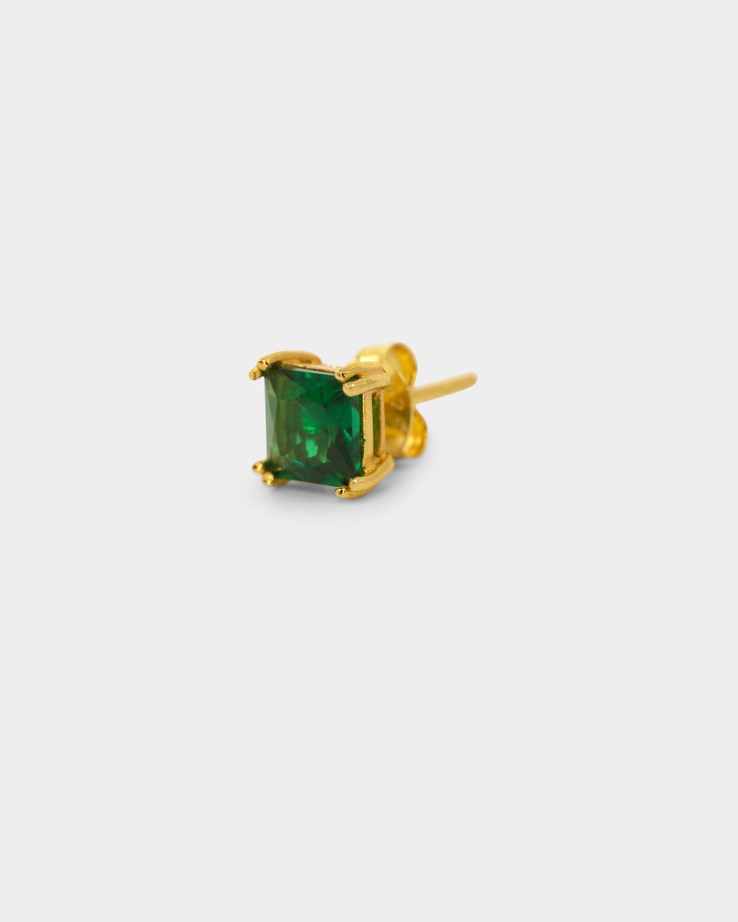 NXS Square Cut Earring Gold/Green sold by Culture Kings product image thumbnail 4