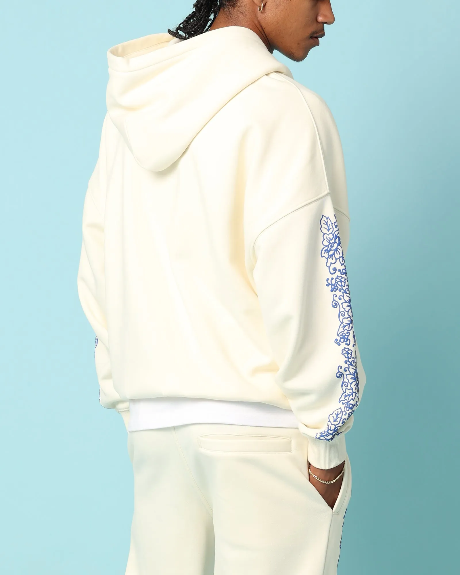 Carré Botanical Zip Up Hoodie Off White sold by Culture Kings product image thumbnail 4
