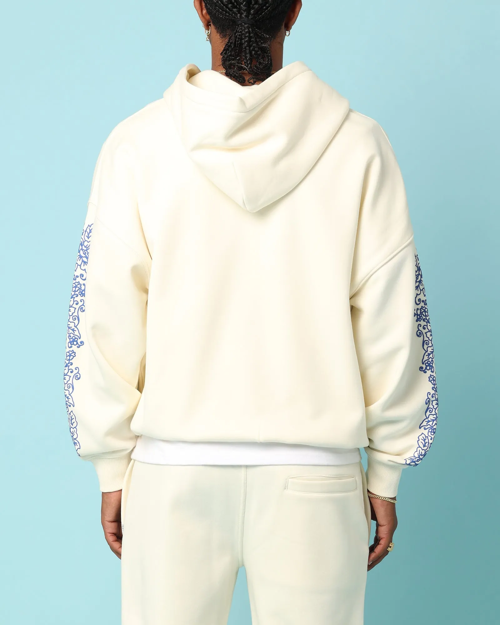Carré Botanical Zip Up Hoodie Off White sold by Culture Kings product image thumbnail 3