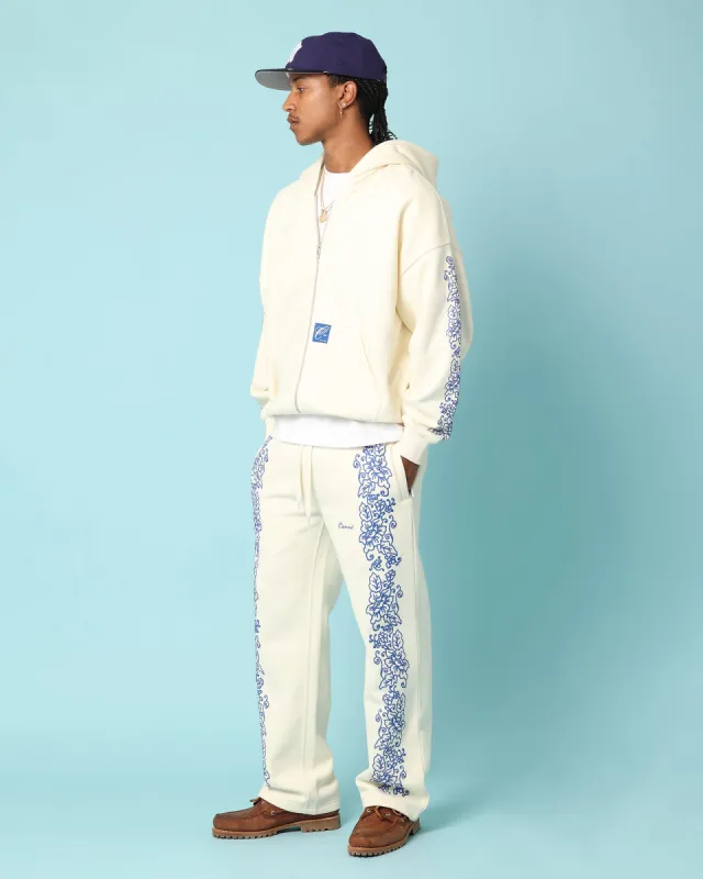 Carré Botanical Zip Up Hoodie Off White sold by Culture Kings