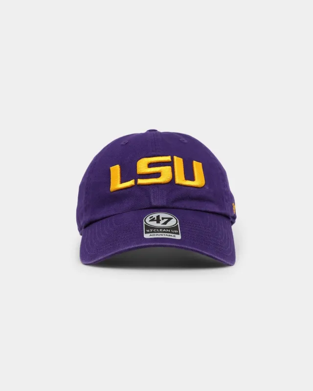 47 Brand Louisiana State Tigers LSU '47 Clean Up Strapback Purple sold by Culture Kings