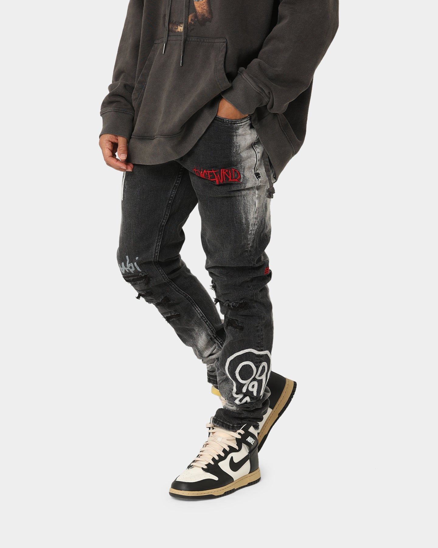 Ksubi X Juice Wrld Van Winkle 999 Pants Heavens sold by Culture Kings product image thumbnail 6