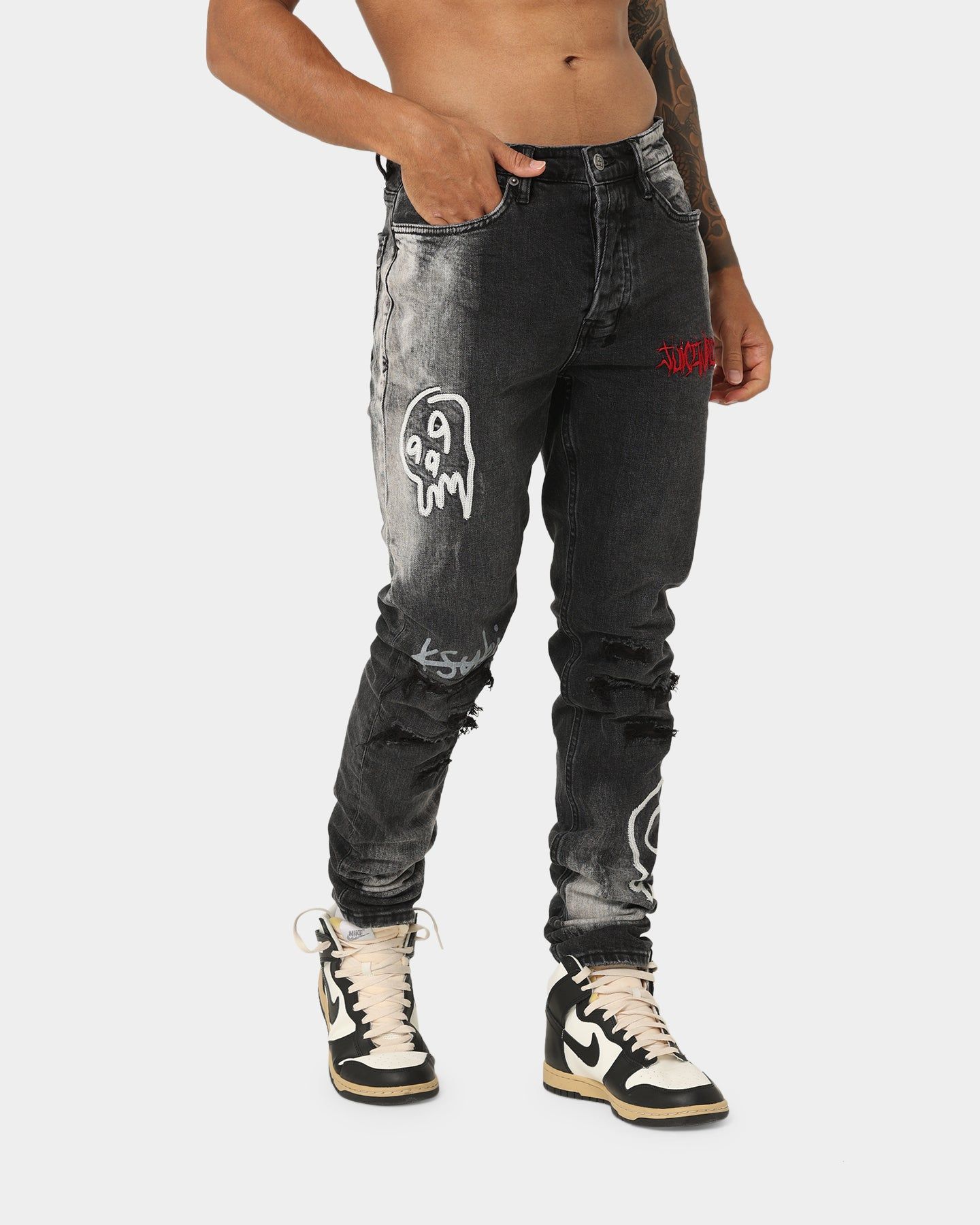 Ksubi X Juice Wrld Van Winkle 999 Pants Heavens sold by Culture Kings product image thumbnail 5