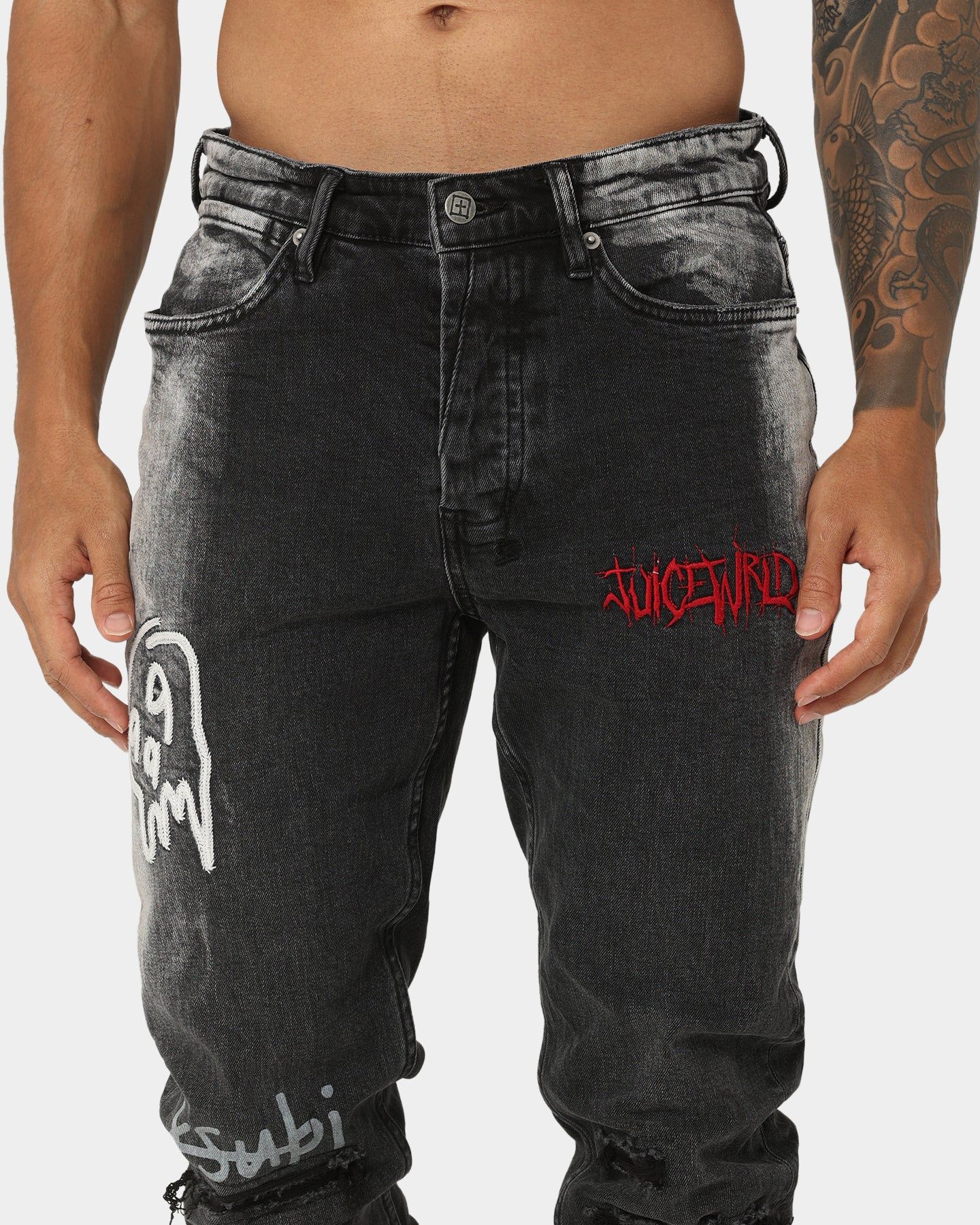 Ksubi X Juice Wrld Van Winkle 999 Pants Heavens sold by Culture Kings product image thumbnail 7