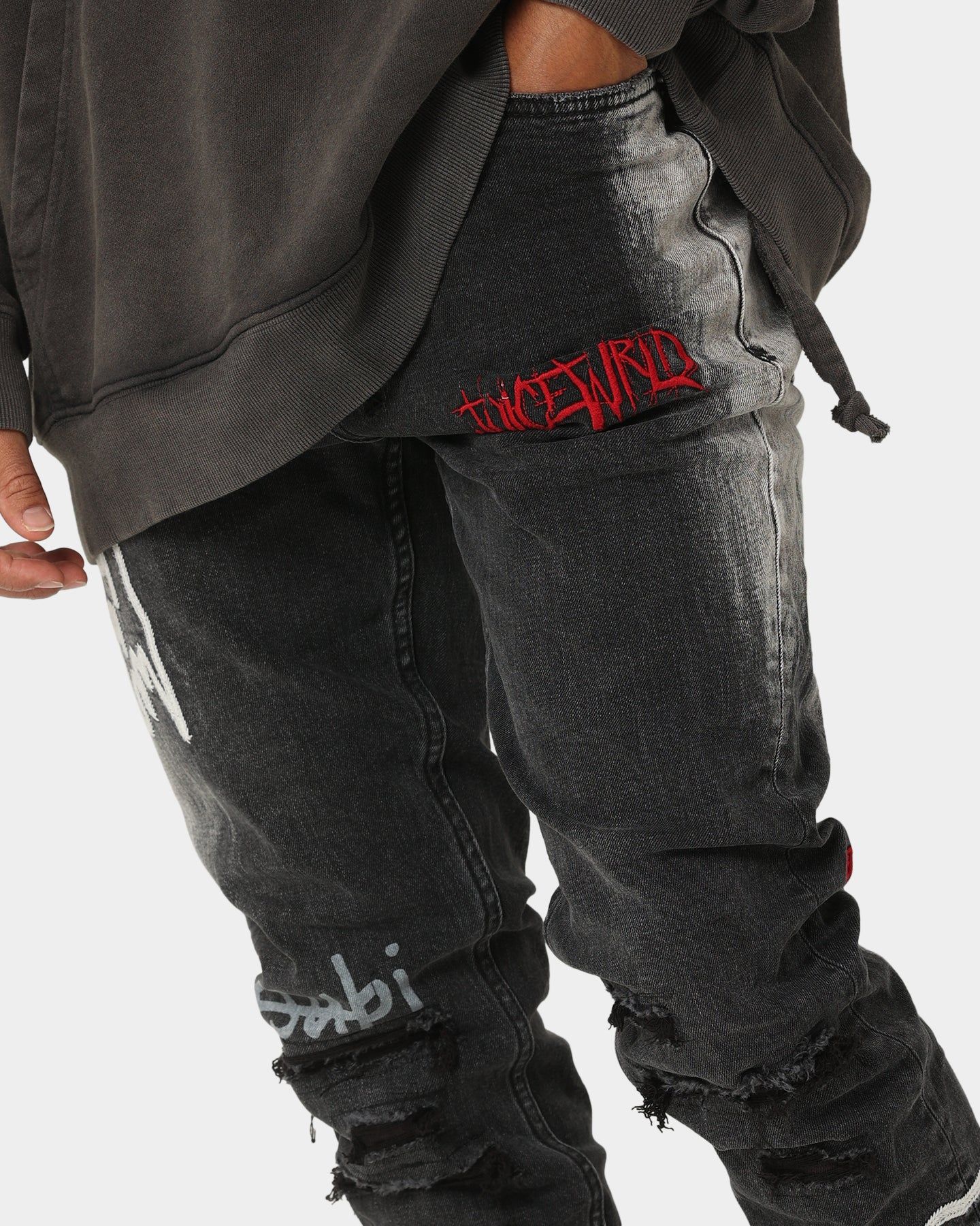 Ksubi X Juice Wrld Van Winkle 999 Pants Heavens sold by Culture Kings product image thumbnail 4