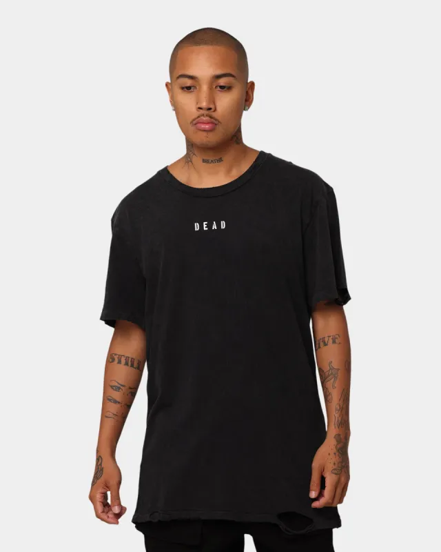 Dead Studios Destroy Hearts Washed T-Shirt Washed Black sold by Culture Kings